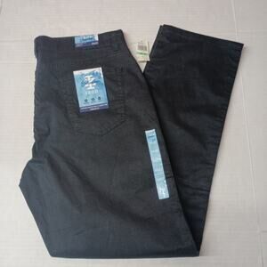 IZOD Saltwater Chatham Stretch Twill Chino Pants Men's Size 34x32 Black